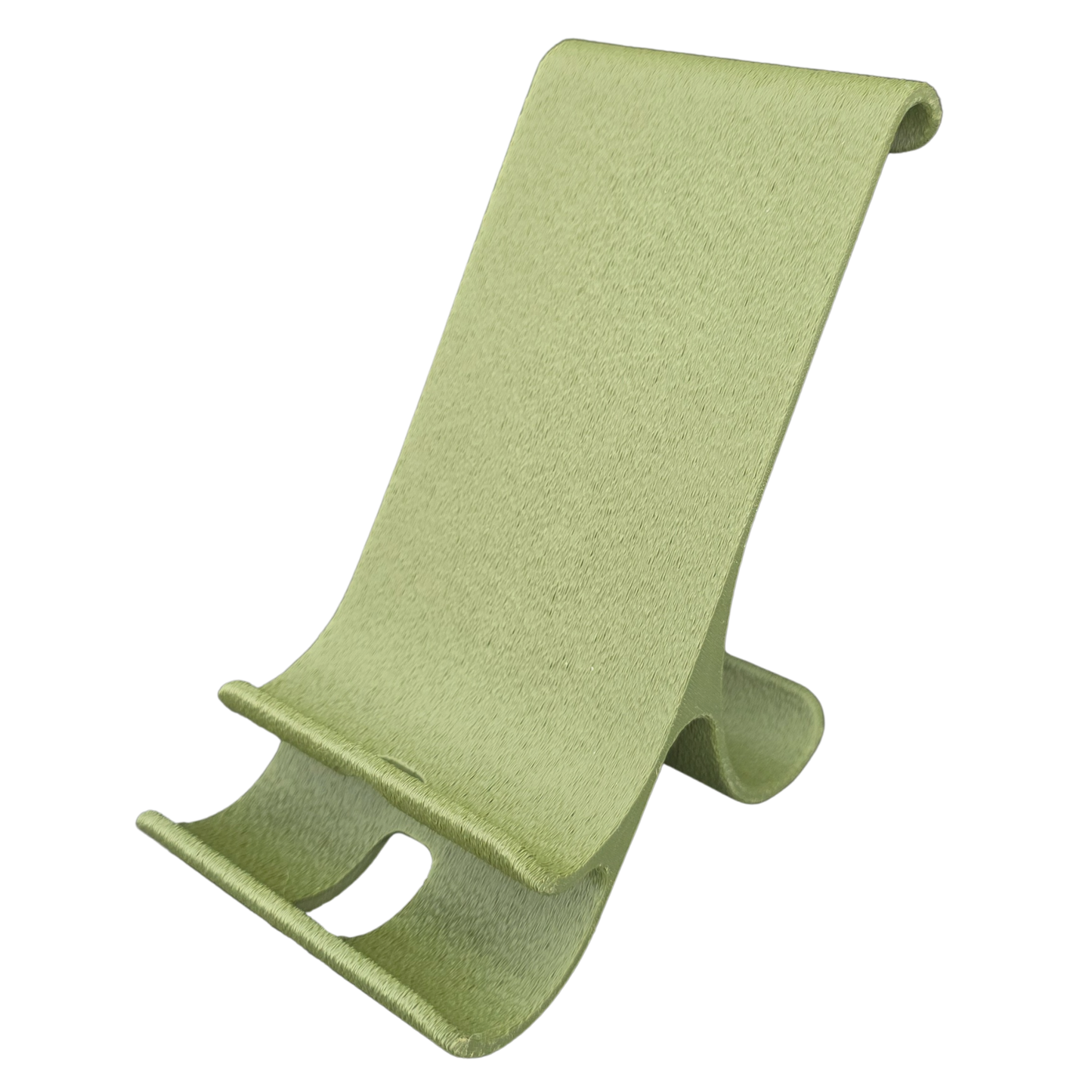 Support Téléphone Courbé – Fabrication Artisanale dans le Jura