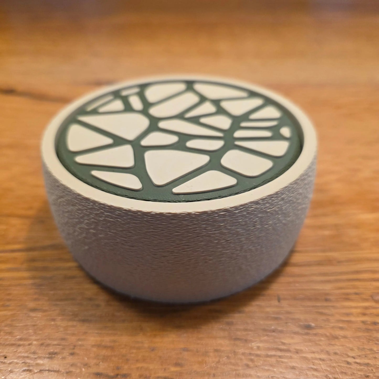 Set de 4 Dessous de Verre Voronoi Design – Impression 3D – Personnalisable avec Support