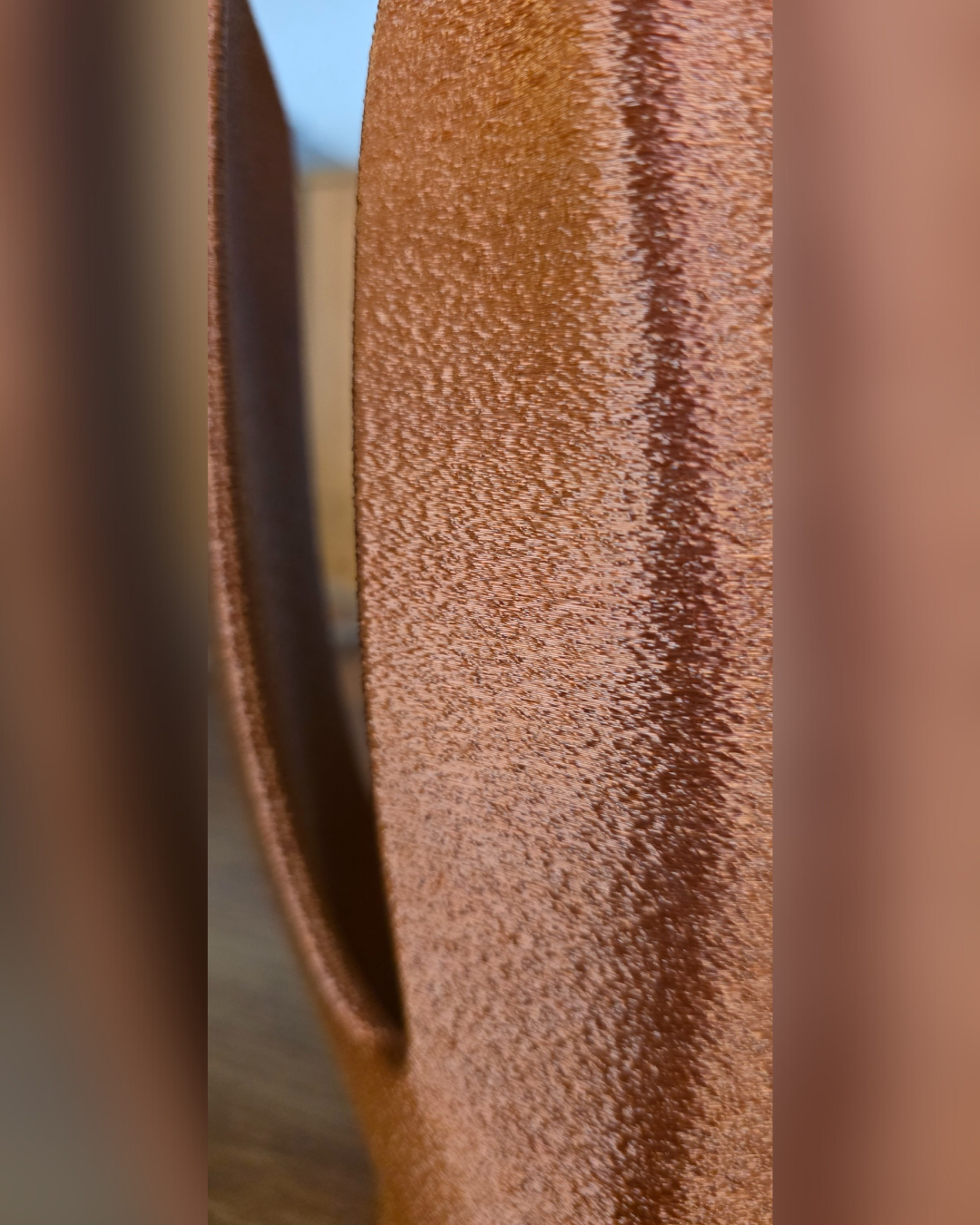 lampe tulipe détail bronze