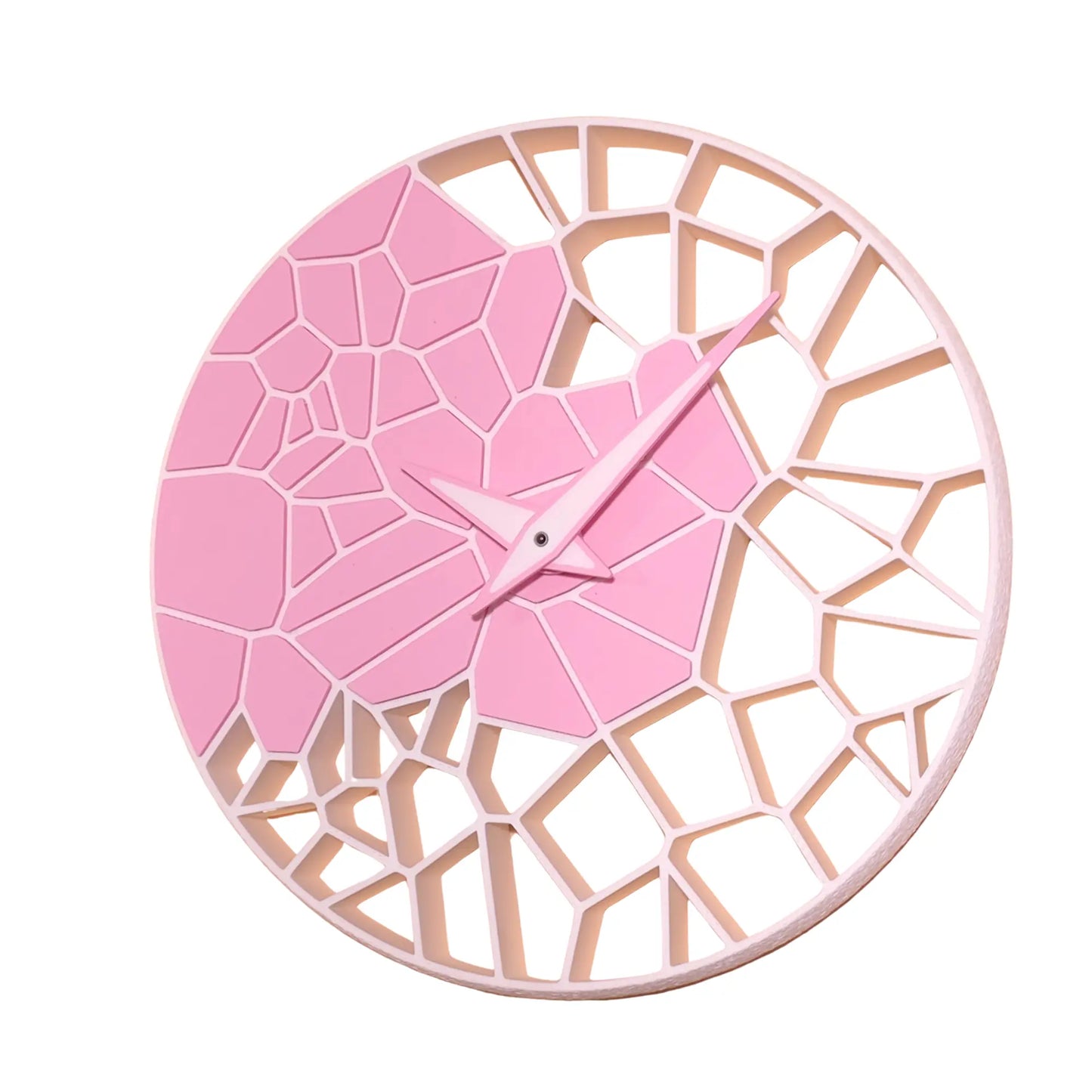 Horloge Murale "L'Éclat" Personnalisable – Créez votre Duo de Couleurs – Impression 3D Jura