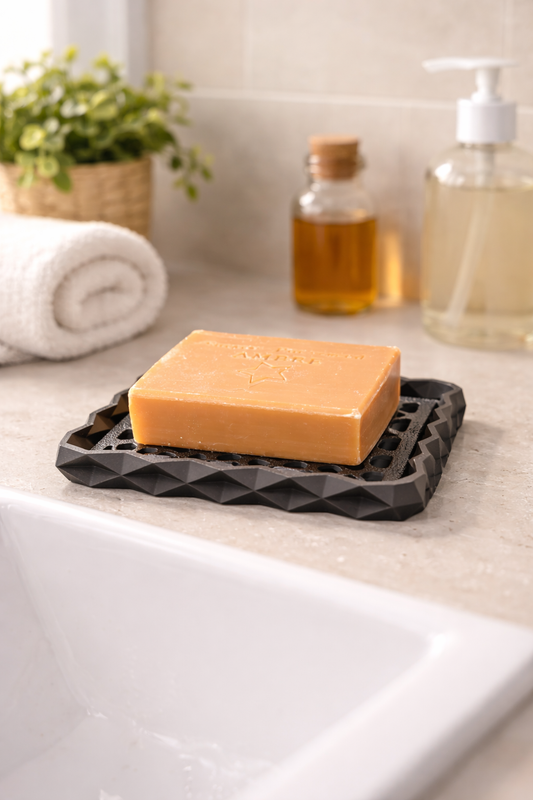 Porte Savon Rectangulaire Écoresponsable Artisanal Jurassien