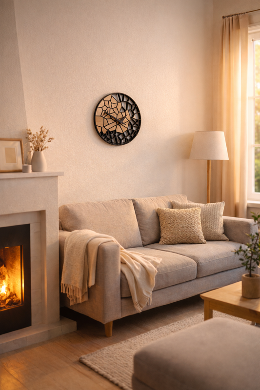 🕰️ Horloge Murale en Impression 3D et Bois–Fabrication Artisanale dans le Jura