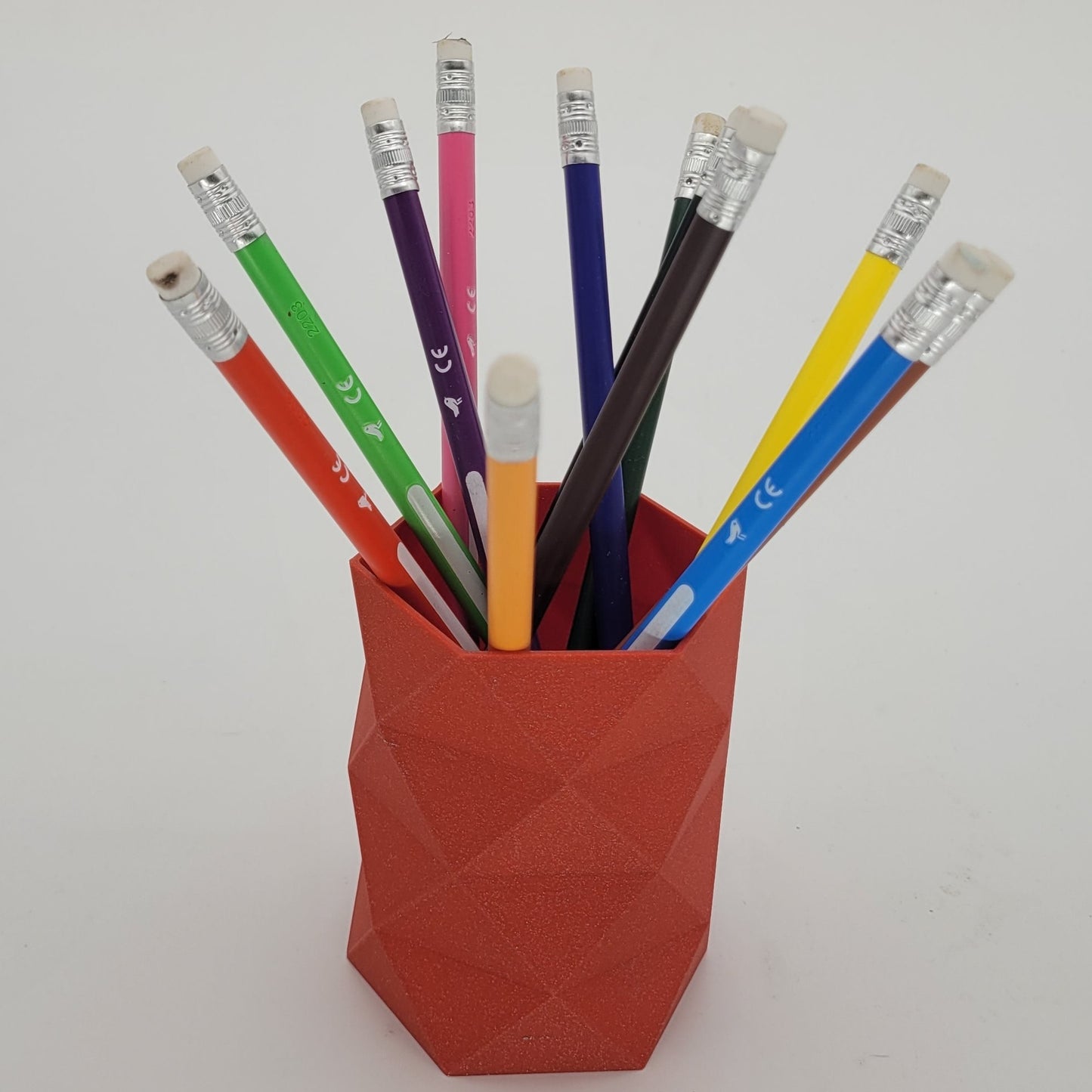 Pot à Crayon 3D Écoresponsable - Fabrication Française Artisanale