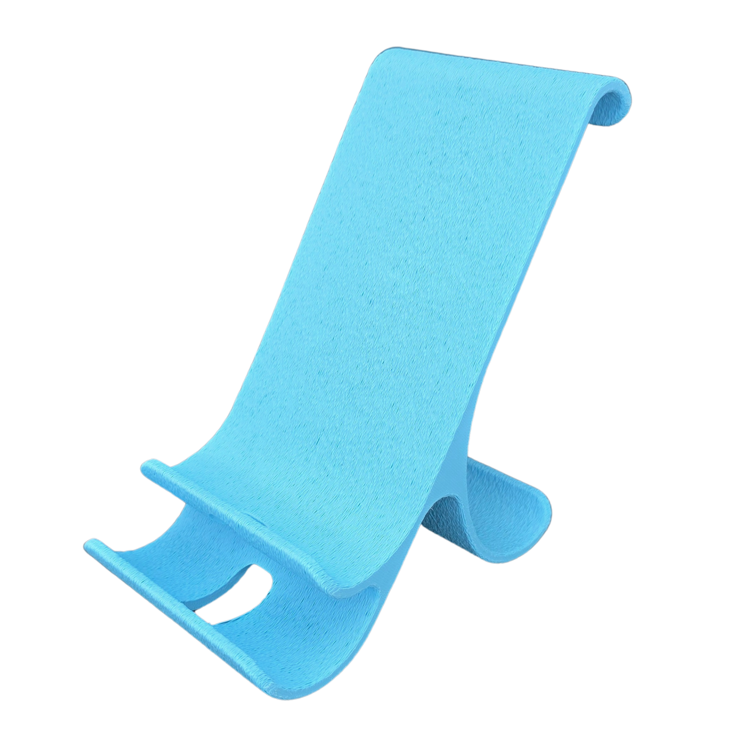 Support Téléphone Courbé – Fabrication Artisanale dans le Jura