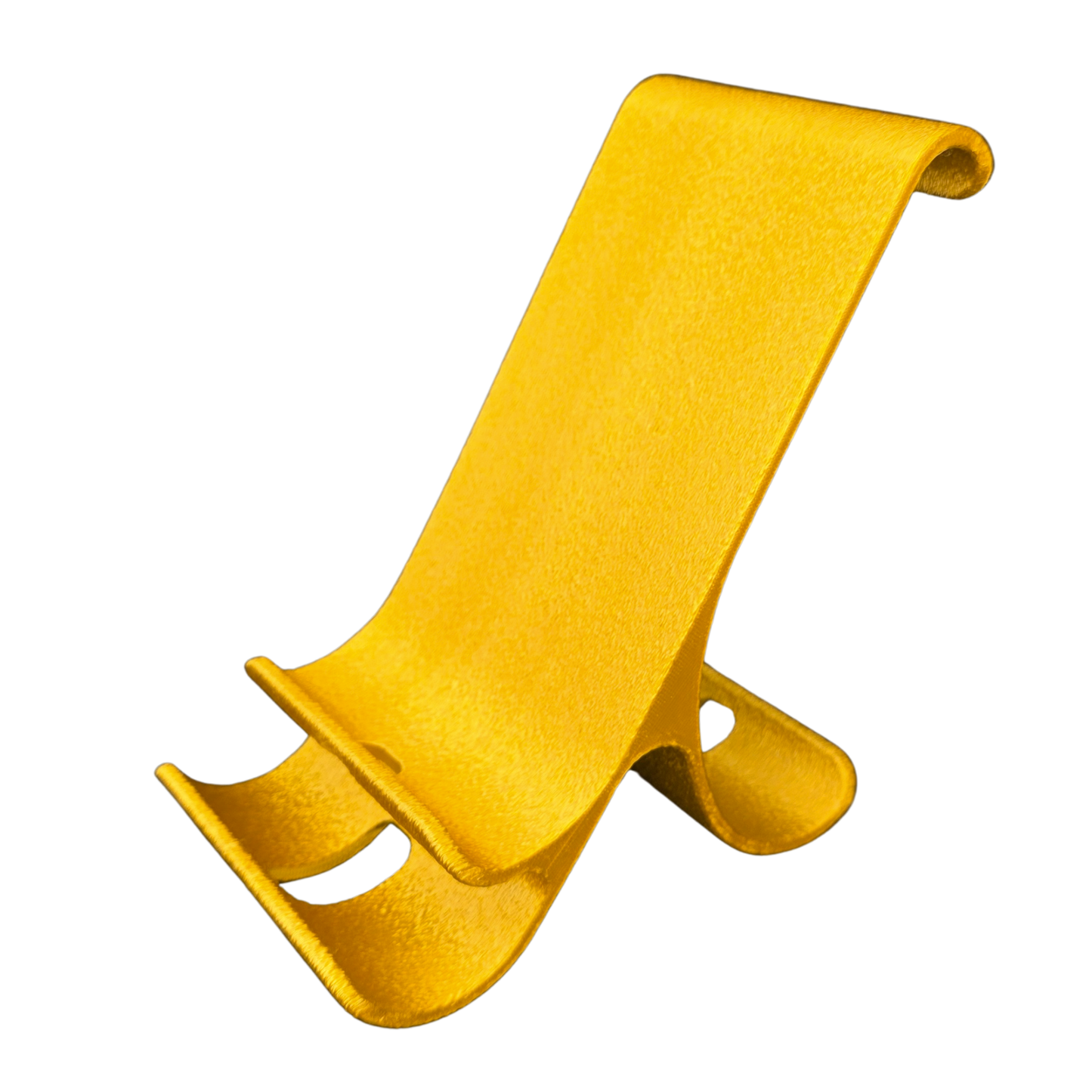 Support Téléphone Courbé – Fabrication Artisanale dans le Jura