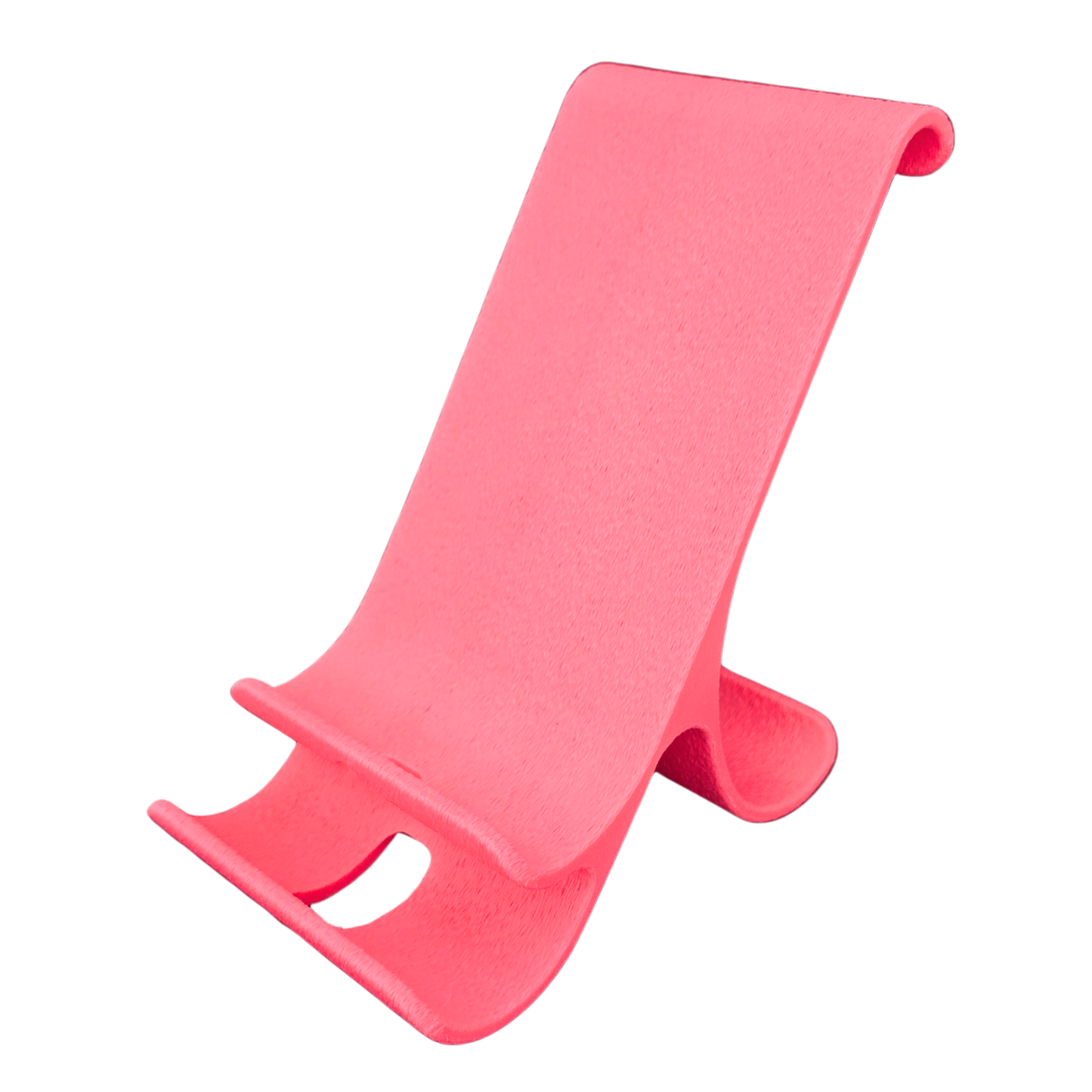 Support Téléphone Courbé – Fabrication Artisanale dans le Jura