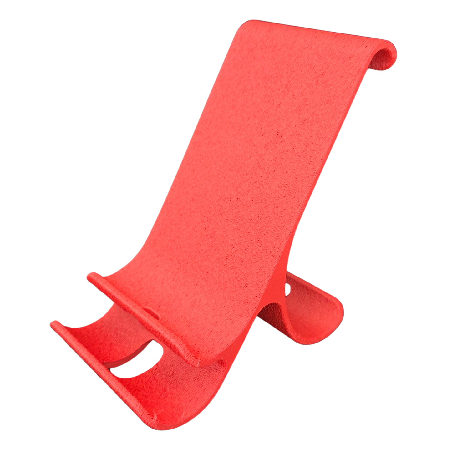 Support Téléphone Courbé – Fabrication Artisanale dans le Jura