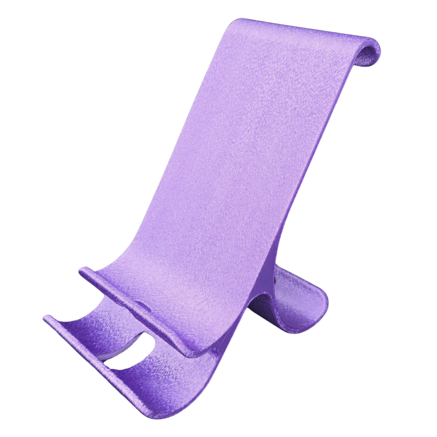 Support Téléphone Courbé – Fabrication Artisanale dans le Jura